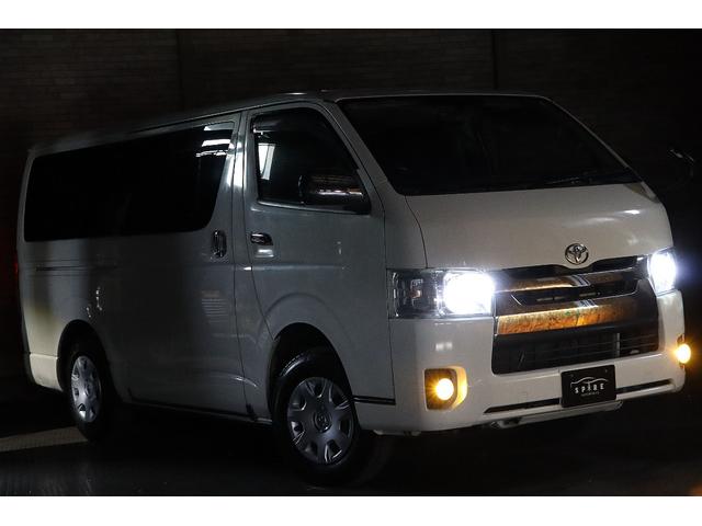ハイエースバン ロングスーパーGL4WD本州仕入x寒冷地仕様x夏冬タイヤ付 メモリーナビ/地デジTV/CD/Bluetooth/ETC/キーレス//新品4灯LED/新品スモール&ナンバー灯LED/ドアバイザー/電動格納ミラー/ライトレベライザー/4型スーパーGL/2バッテリー(2枚目)