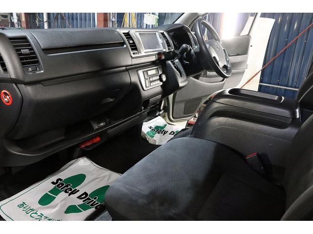 ハイエースバン ロングスーパーGL4WD本州仕入x寒冷地仕様x夏冬タイヤ付 メモリーナビ/地デジTV/CD/Bluetooth/ETC/キーレス//新品4灯LED/新品スモール&ナンバー灯LED/ドアバイザー/電動格納ミラー/ライトレベライザー/4型スーパーGL/2バッテリー(27枚目)