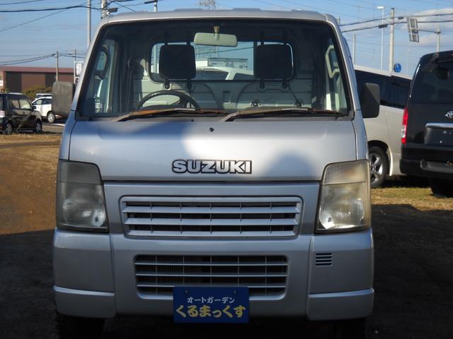 キャリイトラック ＫＣエアコン・パワステ　本州仕入　４ＷＤ　走行５１０００ＫＭ　エアコンパワステ　ヘッドライトレベライザー　２－４切り替えＬＯモード付４ＷＤ（2枚目）