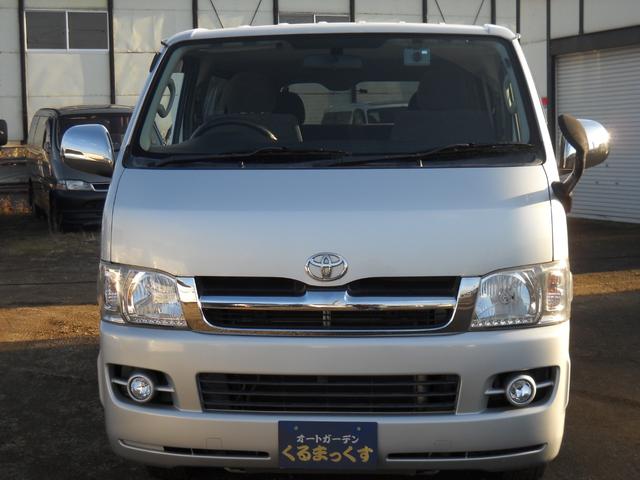 ハイエースバン ロングスーパーGL 本州仕入 ディーゼル オートマ4WD 走行178000K キーレス ABSエアバック ナビTV Bトゥース DVD再生 ETC オートライト デュアルエアコン Rヒーター Pガラス ドライブレコーダー(2枚目)
