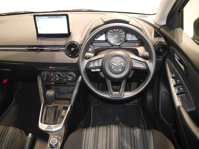 MAZDA2 15C アドバンストキー 横滑り防止 アイドリングストップ LEDライト ナビ ETC アルミホイール バックモニター プリクラッシュ AWD(5枚目)