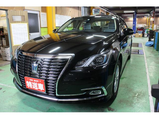 トヨタ クラウンハイブリッドロイヤル ｆｏｕｒ ４ｗｄ 社外ａｗ ｅｔｃの中古車 車体価格238万円 16 平成28 年式 走行7 3万キロ 車体色ブラック 北海道小樽市新光２丁目１ ３ 株式会社 イコルの在庫 グーネット中古車