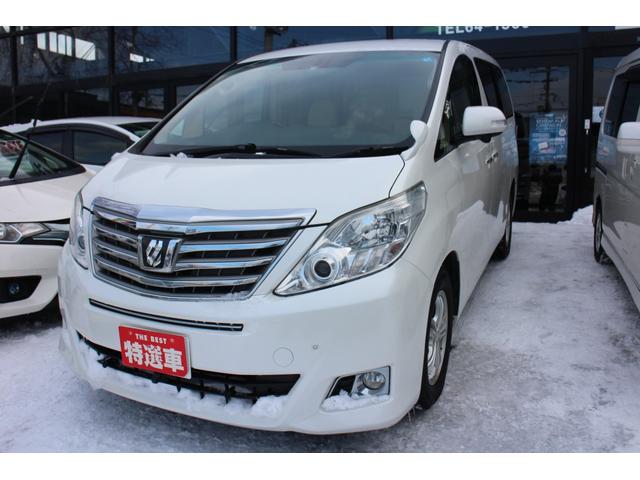 トヨタ アルファード２４０ｇ ４ｗｄ 両側ｐスラ 寒冷地仕様 ワンオーナーの中古車 車体価格145万円 13 平成25 年式 走行13 5万キロ 車体色ホワイトパールクリスタルシャイン 北海道小樽市新光２丁目１ ３ 株式会社 イコルの在庫 グーネット中古車