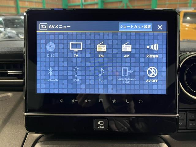 ハイブリッドＸＺ　４ＷＤ　全方位カメラ　９インチメモリナビ　ＥＴＣ　ドライブレコーダー　ステアリングオーディオスイッチ　クルーズコントロール　スズキコネクト　シートヒーター　両側パワースライドドア　衝突被害軽減ブレーキ(12枚目)
