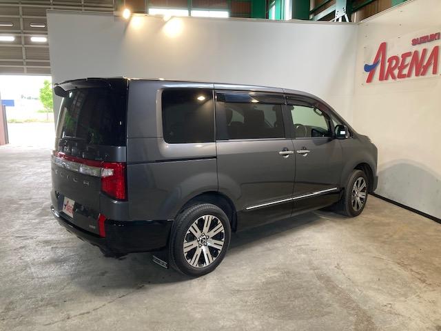 デリカＤ：５ Ｐ　４ＷＤ　フルセグナビ　全方位カメラ　ＥＴＣ　クルーズコントロール　ステアリングオーディオスイッチ　パドルシフト　純正アルミホイール　両側電動スライドドア　衝突被害軽減ブレーキ　電動パーキング（25枚目）