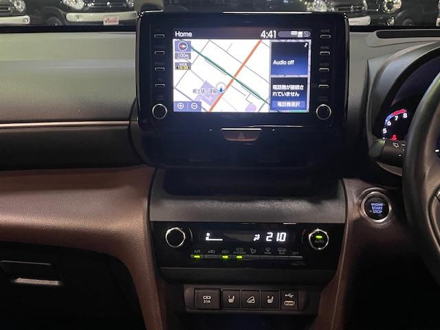 ヤリスクロス Ｚ　４ＷＤ　トヨタセーフティセンス　Ｔコネクトナビ　全方位カメラ　Ｂｌｕｅｔｏｏｔｈ接続可　ビルトインＥＴＣ　ドラレコ　１８インチ純正アルミ　ＬＥＤヘッドライト　寒冷地仕様　電動リアゲート　シートヒーター（15枚目）