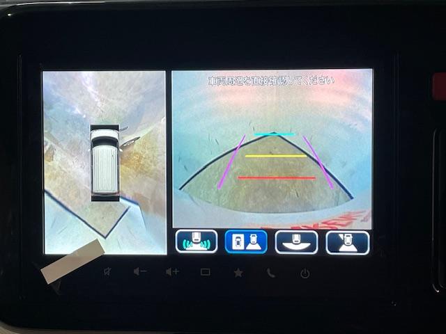 スペーシア ハイブリッドX 全方位モニター付メモリーナビゲーション フルセグ Bluetooth スズキコネクト LEDヘッドライト ミラーヒーター スズキセーフティサポート 両側パワースライドドア シートヒーター 寒冷地仕様(4枚目)