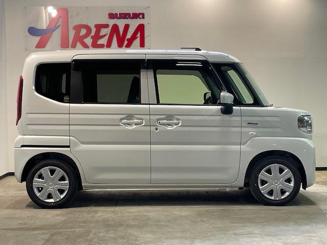 スペーシア ハイブリッドX 全方位モニター付メモリーナビゲーション フルセグ Bluetooth スズキコネクト LEDヘッドライト ミラーヒーター スズキセーフティサポート 両側パワースライドドア シートヒーター 寒冷地仕様(5枚目)