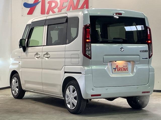 スペーシア ハイブリッドX 全方位モニター付メモリーナビゲーション フルセグ Bluetooth スズキコネクト LEDヘッドライト ミラーヒーター スズキセーフティサポート 両側パワースライドドア シートヒーター 寒冷地仕様(8枚目)