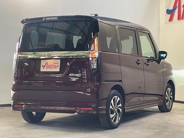 ソリオバンディット ハイブリッドMV スズキセーフティ メーカーOP9インチナビ 全方位カメラ TV Bluetooth接続可 DVD再生 AppleCarplay ドラレコ ETC LEDヘッドライト LEDフォグランプ シートヒーター(3枚目)