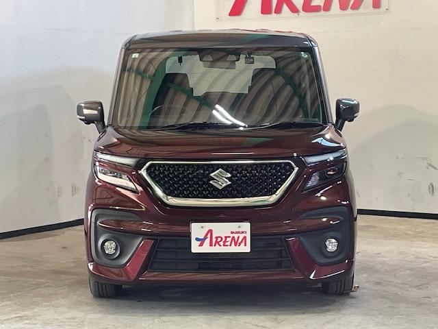 ソリオバンディット ハイブリッドMV スズキセーフティ メーカーOP9インチナビ 全方位カメラ TV Bluetooth接続可 DVD再生 AppleCarplay ドラレコ ETC LEDヘッドライト LEDフォグランプ シートヒーター(8枚目)