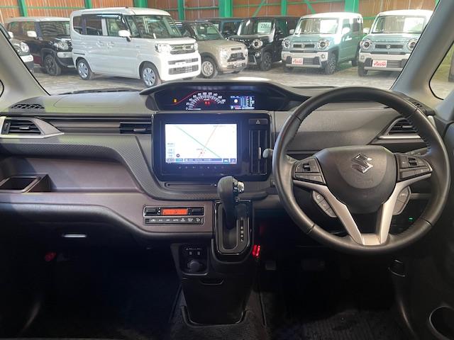 ソリオバンディット ハイブリッドMV スズキセーフティ メーカーOP9インチナビ 全方位カメラ TV Bluetooth接続可 DVD再生 AppleCarplay ドラレコ ETC LEDヘッドライト LEDフォグランプ シートヒーター(12枚目)