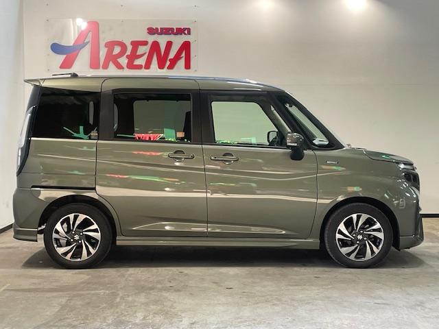 ソリオバンディット ハイブリッドMV スズキセーフティ メーカーOP9インチナビ 全方位カメラ TV Bluetooth接続可 DVD再生 AppleCarplay ドラレコ ETC LEDヘッドライト LEDフォグランプ シートヒーター(2枚目)