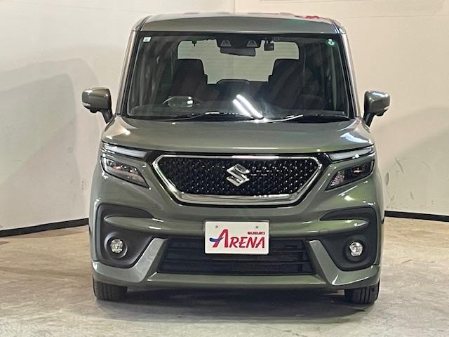 ソリオバンディット ハイブリッドMV スズキセーフティ メーカーOP9インチナビ 全方位カメラ TV Bluetooth接続可 DVD再生 AppleCarplay ドラレコ ETC LEDヘッドライト LEDフォグランプ シートヒーター(8枚目)