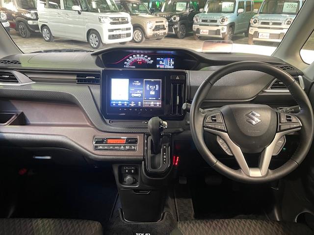 ソリオバンディット ハイブリッドMV スズキセーフティ メーカーOP9インチナビ 全方位カメラ TV Bluetooth接続可 DVD再生 AppleCarplay ドラレコ ETC LEDヘッドライト LEDフォグランプ シートヒーター(12枚目)