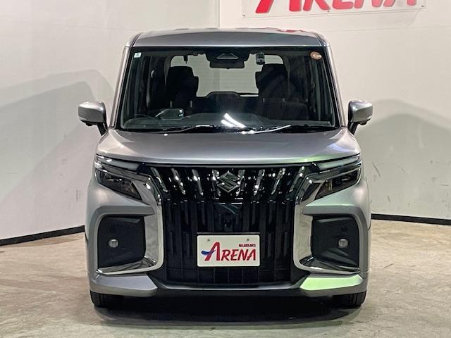 ソリオバンディット ハイブリッドMV スズキコネクト対応車 スズキセーフティ メーカーOP9インチナビ 全方位カメラ フルセグTV Bluetooth接続可 DVD再生 LEDヘッドライト LEDフォグ 両側パワスラ 追従クルコン(8枚目)