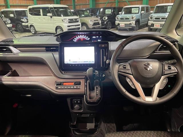 ソリオバンディット ハイブリッドMV スズキコネクト対応車 スズキセーフティ メーカーOP9インチナビ 全方位カメラ フルセグTV Bluetooth接続可 DVD再生 LEDヘッドライト LEDフォグ 両側パワスラ 追従クルコン(12枚目)