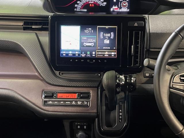 ソリオバンディット ハイブリッドＭＶ　４ＷＤ　ハイブリッドＭ全方位モニター付きナビ　フルセグ　スズキコネクト対応　両側パワースライドドア　ＬＥＤヘッドライト　アダプティブクルーズコントロール　シートヒーター　電動パーキングブレーキ（14枚目）