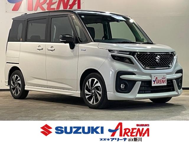 ソリオバンディット ハイブリッドＭＶ　４ＷＤ　全方位モニター付メモリーナビ　フルセグ　Ｂｌｕｅｔｏｏｔｈ　両側パワースライドドア　コーナーセンサー　ＥＴＣ　アダプティブクルーズコントロール　シートヒーター　ＬＥＤヘッドライト（49枚目）