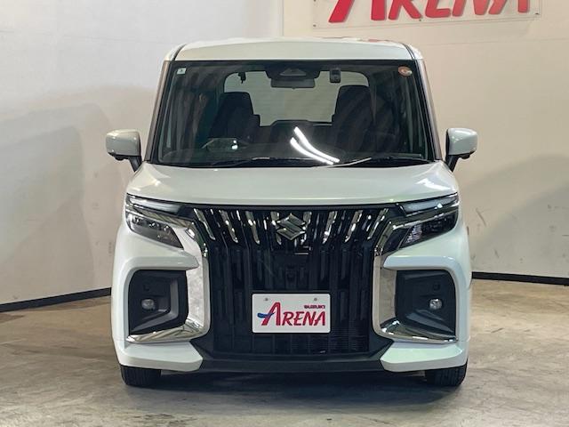 ソリオバンディット ハイブリッドＭＶ　４ＷＤ　全方位モニター付きメモリーナビ　フルセグ　スズキコネクト対応車　両側パワースライドドア　ＬＥＤヘッドライト　シートヒーター　コーナーセンサー　スズキセーフティサポート　Ｂｌｕｅｔｏｏｔｈ（9枚目）
