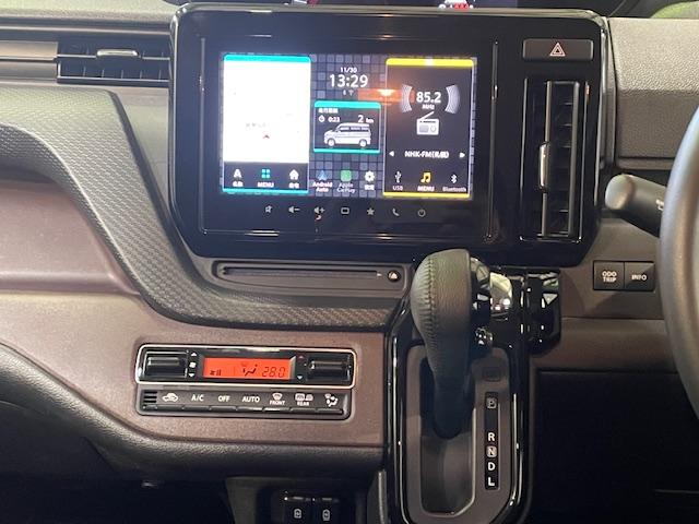 ソリオバンディット ハイブリッドＭＶ　４ＷＤ　全方位モニター付きメモリーナビ　フルセグ　スズキコネクト対応車　両側パワースライドドア　ＬＥＤヘッドライト　シートヒーター　コーナーセンサー　スズキセーフティサポート　Ｂｌｕｅｔｏｏｔｈ（14枚目）