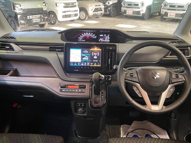 ソリオバンディット ハイブリッドＭＶ　４ＷＤ　全方位モニター付きメモリーナビ　フルセグ　スズキコネクト対応車　両側パワースライドドア　ＬＥＤヘッドライト　シートヒーター　コーナーセンサー　スズキセーフティサポート　Ｂｌｕｅｔｏｏｔｈ（2枚目）