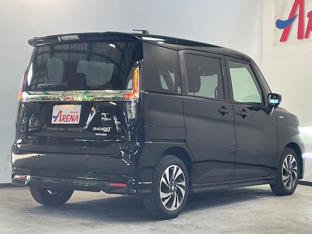 ソリオバンディット ハイブリッドＭＶ　４ＷＤ　全方位モニター付きメモリーナビ　フルセグ　スズキコネクト対応車　両側パワースライドドア　ＬＥＤヘッドライト　シートヒーター　コーナーセンサー　スズキセーフティサポート　Ｂｌｕｅｔｏｏｔｈ（5枚目）
