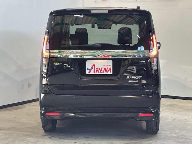 ソリオバンディット ハイブリッドＭＶ　４ＷＤ　全方位モニター付きメモリーナビ　フルセグ　スズキコネクト対応車　両側パワースライドドア　ＬＥＤヘッドライト　シートヒーター　コーナーセンサー　スズキセーフティサポート　Ｂｌｕｅｔｏｏｔｈ（6枚目）