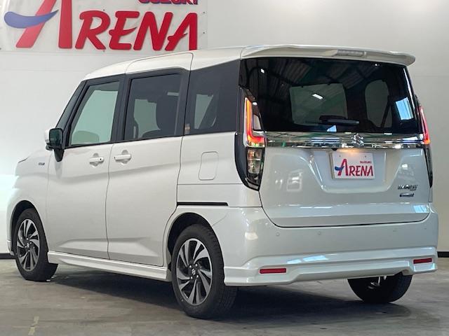 ソリオバンディット ハイブリッドＭＶ　４ＷＤ　全方位モニター付メモリーナビ　フルセグ　Ｂｌｕｅｔｏｏｔｈ　両側パワースライドドア　コーナーセンサー　ＥＴＣ　アダプティブクルーズコントロール　シートヒーター　ＬＥＤヘッドライト（7枚目）