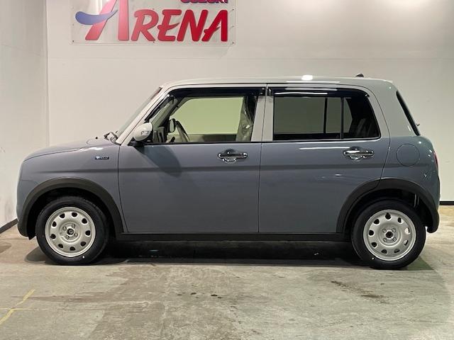 アルトラパンLC ハイブリッドX 4WD スズキコネクト対応車 登録済未使用車 全方位パッケージ オートライト シートヒーター プッシュスタート ステアリングリモコン スズキセーフティ 14インチ純正アルミ Cタイプ充電ソケット(6枚目)