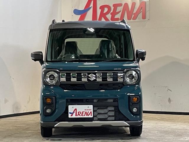 スペーシアギア ハイブリッドＸＺ　ターボ　スズキコネクト／純正９型ナビ／全方位カメラ／フルセグＴＶ／両側パワースライドドア／ＬＥＤヘッドライト＆フォグ／禁煙車／プッシュスタート／スマートキー／前席シートヒーター（2枚目）