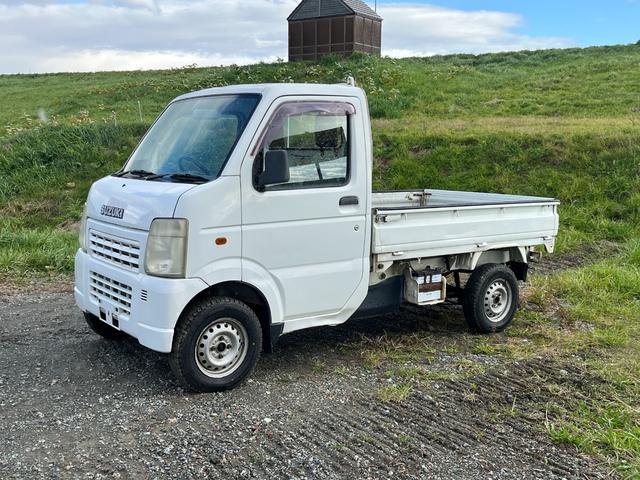 キャリイトラック キンタロウダンプ 本州仕入 5MT パートタイム4WD 新規車検整備付 デフロック付 AC(3枚目)