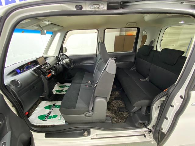 カスタムRS 禁煙車 社外HDDナビ CD DVD エンジンスターター 片側電動スライドドア スマートキー アイストップ 電格ミラー ベンチシート フルフラット シートリフター 社外15インチアルミホイール(15枚目)