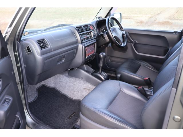 ジムニー ランドベンチャー　検２年　　リビルトタービン交換後未走行　社外ホイール　ハーフレザー（21枚目）