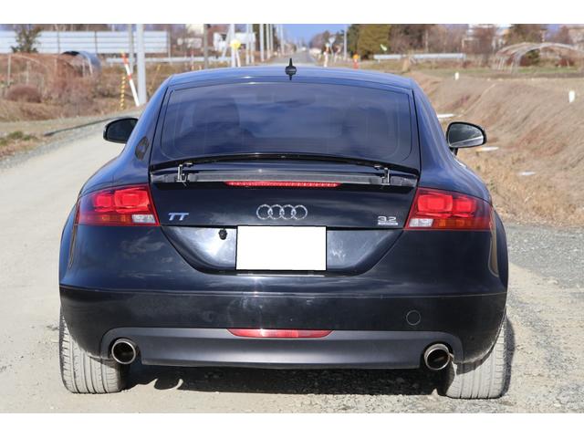 TTクーペ 3.2クワトロ 検2年 パドルシフト ETC ドラレコ HDD 革シート バックモニター キーレス 社外ホイール 地デジ(4枚目)