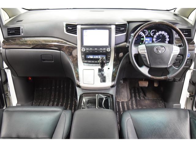 ヴェルファイアハイブリッド ＺＲ　Ｇエディション　４ＷＤ　１年保証／走行無制限　事故歴なし　修復歴なし　モデリスタフルエアロ　純正ＨＤＤナビ　後席Ｍ　黒革　トヨタプレミアムサウンド　Ｐバックドア　両側Ｐスラ　ツインＳルーフ　寒冷地仕様　社外エンスタ（2枚目）