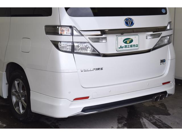 ヴェルファイアハイブリッド ＺＲ　Ｇエディション　４ＷＤ　１年保証／走行無制限　事故歴なし　修復歴なし　モデリスタフルエアロ　純正ＨＤＤナビ　後席Ｍ　黒革　トヨタプレミアムサウンド　Ｐバックドア　両側Ｐスラ　ツインＳルーフ　寒冷地仕様　社外エンスタ（16枚目）
