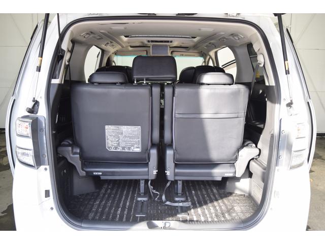 ヴェルファイアハイブリッド ＺＲ　Ｇエディション　４ＷＤ　１年保証／走行無制限　事故歴なし　修復歴なし　モデリスタフルエアロ　純正ＨＤＤナビ　後席Ｍ　黒革　トヨタプレミアムサウンド　Ｐバックドア　両側Ｐスラ　ツインＳルーフ　寒冷地仕様　社外エンスタ（22枚目）