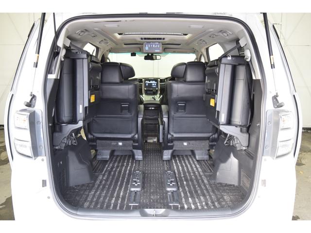 ヴェルファイアハイブリッド ＺＲ　Ｇエディション　４ＷＤ　１年保証／走行無制限　事故歴なし　修復歴なし　モデリスタフルエアロ　純正ＨＤＤナビ　後席Ｍ　黒革　トヨタプレミアムサウンド　Ｐバックドア　両側Ｐスラ　ツインＳルーフ　寒冷地仕様　社外エンスタ（23枚目）