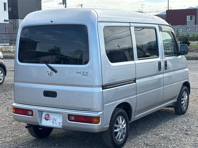 アクティバン ＳＤＸ　４ＷＤ　軽バン　ＡＴ　ナビ　両側スライドドア　キーレスエントリー　アルミホイール　エアコン　パワーステアリング（10枚目）