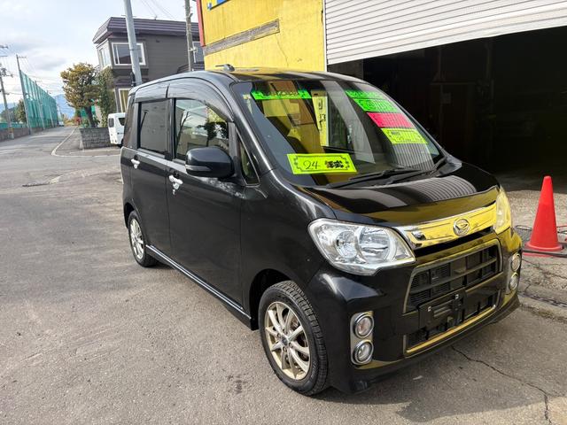 ルクラカスタム RS AT 4WD ターボ スマートキー エコアイドル タントエグゼ仕様 エンスタ 社外ナビ(4枚目)