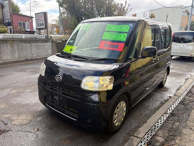 タント X AT 4WD スマートキー 社外ナビ 片側スライドドア(4枚目)