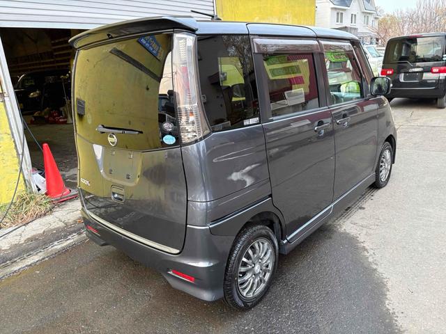 ルークス ハイウェイスターターボ　アーバンセレクション　４ＷＤ　ＥＴＣ　両側電動スライドドア　ナビ　ＴＶ　ＨＩＤ　スマートキー　シートヒーター　ベンチシート　ターボ　ＣＶＴ　盗難防止システム　ＡＢＳ　ＣＤ　アルミホイール　衝突安全ボディ　エアコン（16枚目）