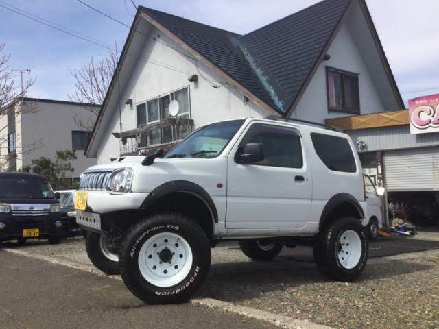 ジムニー ＸＣ　４インチＵＰ　社外前後バンパー　後期仕様　　新品ホイール　　大系タイヤ（18枚目）