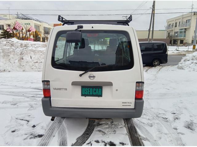 バネットバン 　４ＷＤ（切り替え付き）　２／５人乗り　車検９年１月　ナビ＆ＴＶ付　夏冬タイヤ付　４ＷＤ切り替付き　２／５人乗り　ＡＢＳ　エアコン夏冬タイヤ付き（25枚目）