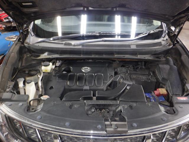 ムラーノ ２５０ＸＶ　ＦＯＵＲ　４ＷＤ　後期型　ナビ　フルセグＴＶ　Ｂ／Ｔ　バックカメラ　サイドカメラ　ＥＴＣ　クルコン　サンルーフ　革シート　シートヒーター　前席パワーシート　ルーフレール　ＨＩＤ　フォグランプ　プッシュスタート（27枚目）