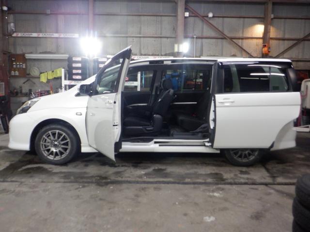 アイシス プラタナ 4WD ナビ TV B/T Bカメラ パワスラ スマートキー プッシュスタート ETC 社外エンスタ クリアランスソナー リアヒーター 寒冷地仕様 フォグランプ オートエアコン 社外AW(18枚目)