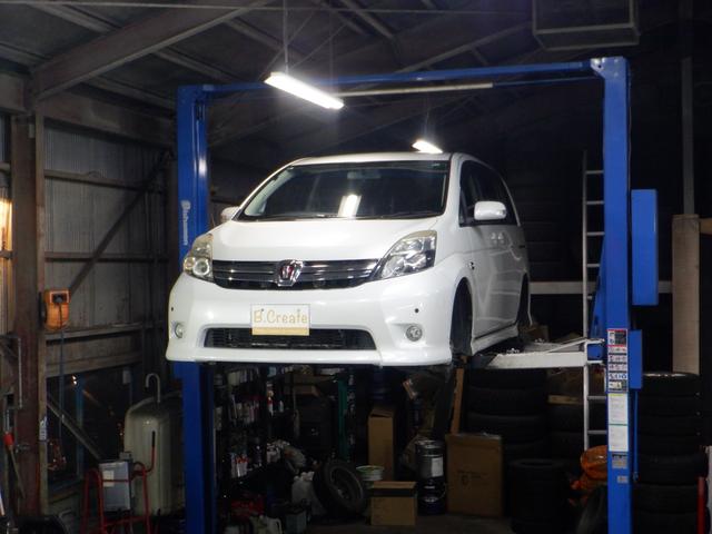 アイシス プラタナ 4WD ナビ TV B/T Bカメラ パワスラ スマートキー プッシュスタート ETC 社外エンスタ クリアランスソナー リアヒーター 寒冷地仕様 フォグランプ オートエアコン 社外AW(60枚目)