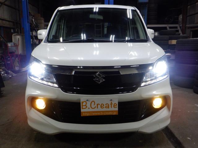 ソリオバンディット ベースグレード　４ＷＤ　ナビ　フルセグＴＶ　ＵＳＢ接続　バックカメラ　サイドカメラ　シートヒーター　両側パワスラ　１００Ｖ電源　ＨＩＤ　フォグランプ　ドアバイザー　スマートキー　プッシュスタート（10枚目）