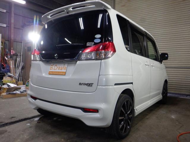 ソリオバンディット ベースグレード　４ＷＤ　ナビ　フルセグＴＶ　ＵＳＢ接続　バックカメラ　サイドカメラ　シートヒーター　両側パワスラ　１００Ｖ電源　ＨＩＤ　フォグランプ　ドアバイザー　スマートキー　プッシュスタート（13枚目）